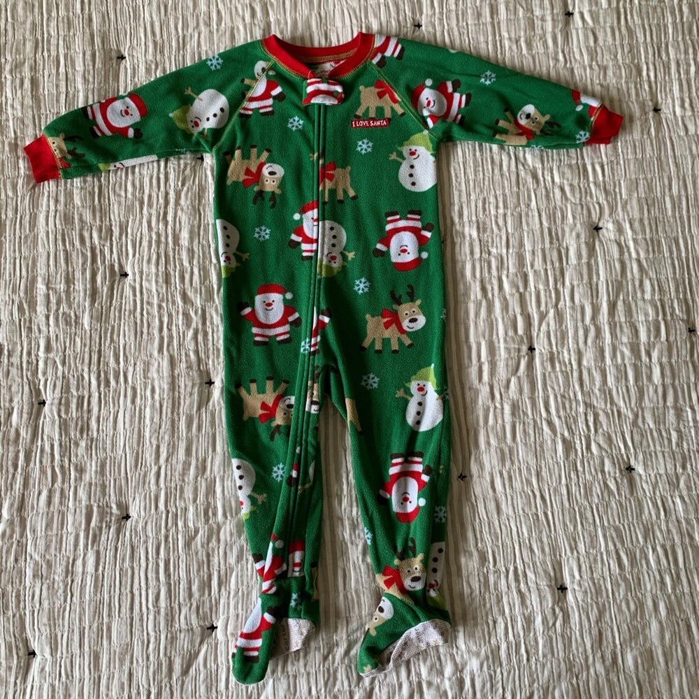 Carter’s Santa Pajamas 18 Months